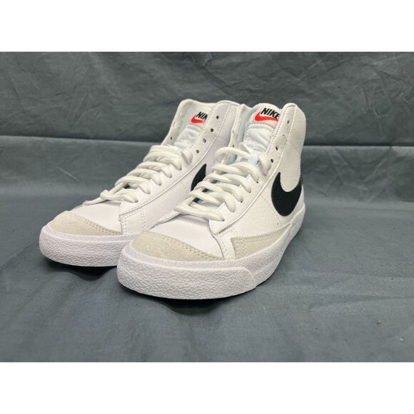 Nike Girls Blazer Mid 77 (GS) Sneakers Leather White Black Size 6.5 NEW NO BOX! - Picture 4 of 10